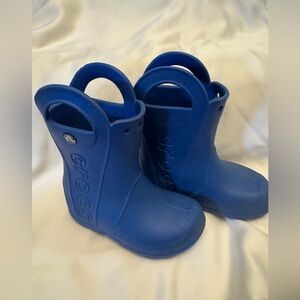 CROCS Kids Blue Rain & Snow Boots